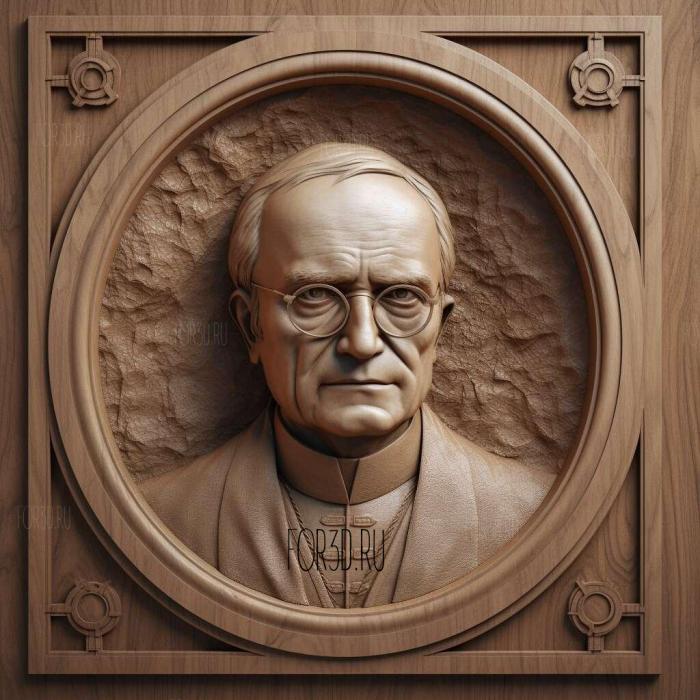 Gregor Mendel 2 3d stl модель для ЧПУ